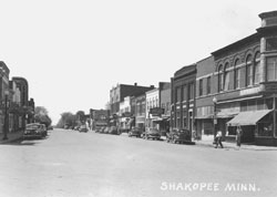 Shakopee in the late 1940s